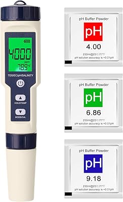 Morelian professional 5 en 1 multifonction ph/ec/tds/salinité/thermomètre, testeur numérique multifonction de qualité de l'eau. DIAYTAR COTE D'IVOIRE est plus qu'une simple boutique en ligne ; c'est un partenaire commercial qui accompagne ses clients dans leur quotidien. Elle s'efforce de répondre à leurs besoins émergents et de leurs attentes changeantes, grâce à des campagnes de promotion régulières et à une gamme de produits constamment mise à jour. Cela fait d'elle une option préférée pour de nombreux consommateurs.