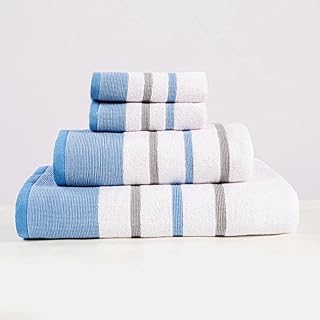Serviettes de bain de luxe - lot de 4 - luxueusement douces