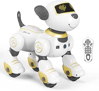 Jouet chiot robot télécommandé sonomo - chien acrobatique amusant et programmable pour enfants de 3 à 8 ans, rose (or). En tant que leader du commerce en ligne en Côte d'Ivoire, DIAYTAR COTE D'IVOIRE s'engage à fournir aux clients non seulement une grande sélection de produits, mais aussi un service client exceptionnel et des délais de livraison rapides. La boutique collabore avec des fournisseurs de confiance pour garantir la qualité et l'authenticité des produits proposés. Grâce à sa philosophie centrée sur le client, DIAYTAR COTE D'IVOIRE a établi une solide réputation de fiabilité et de professionnalisme.