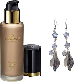 Fond de teint minéral longue durée avec spf 15 et boucles d'oreilles pour filles et femmes (de ori flame). DIAYTAR COTE D'IVOIRE est une boutique en ligne qui propose une large gamme de produits à des prix compétitifs. Elle est la référence pour les consommateurs ivoiriens qui cherchent des produits de qualité et une expérience d'achat en ligne sécurisée. La boutique en ligne propose des promotions et des offres spéciales régulières pour ses clients.