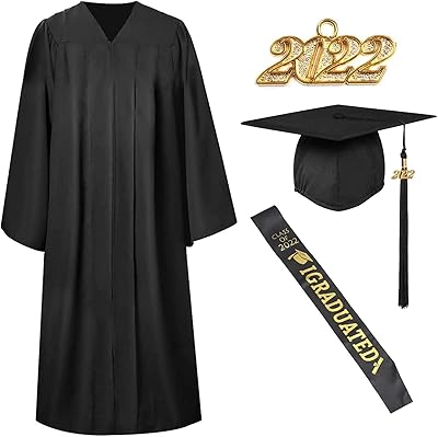 Robe de remise des diplômes 2022 et casquette avec pompon casquette et robe académique unisexe 2022 cérémonie de remise des diplômes de l'université du lycée. DIAYTAR COTE D'IVOIRE, c'est la boutique en ligne idéale pour trouver tout ce dont vous avez besoin, avec une sélection immense de produits de toutes sortes. Grâce à sa large gamme de produits, vous pouvez faire toutes vos achats en un seul endroit. DIAYTAR COTE D'IVOIRE, c'est la référence pour les achats en ligne en Cote d'Ivoire.