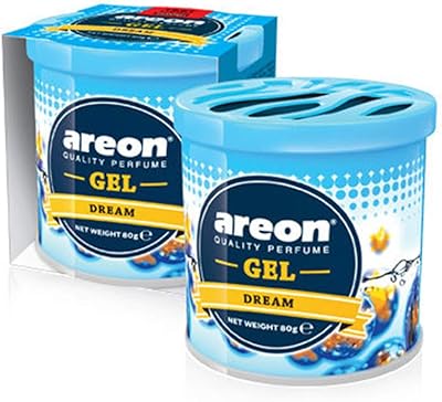 Boîte de gel parfumé pour voiture areon - rêve, paquet de 1, gck02