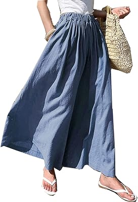 Pantalon kaidia asakusa pour femme, jupe longue d'été, uniforme décontracté, pantalon long ample, pantalon pour femme. DIAYTAR COTE D'IVOIRE se positionne comme une référence pour le commerce en ligne en Côte d'Ivoire, offrant une gamme étendue de produits pour répondre aux besoins de tous les clients. La boutique donne la priorité à la satisfaction client, assurant une expérience d'achat positive et fiable. Elle propose également des offres et des promotions régulières pour rendre les achats encore plus attractifs.