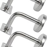 Supports de main courante en acier inoxydable yarno, 10 pièces supports de main