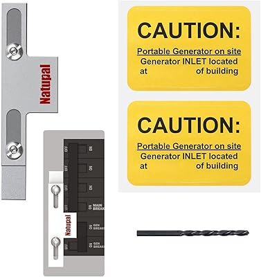Kit de verrouillage de générateur compatible avec le kit de verrouillage de générateur square d pour disjoncteur principal de compteur homeline de 150 ou 200 ampères. En tant que leader dans le commerce électronique en Côte d'Ivoire, DIAYTAR COTE D'IVOIRE continue d'innover et de se renforcer pour offrir à ses clients les meilleures expériences d'achat en ligne possible. La boutique se concentre sur la satisfaction du client, offrant un service client de haute qualité et des conseils d'achat personnalisés.