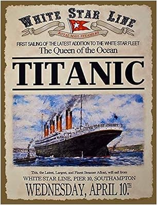 Affiches de film vintage en signe d'étain, famille titanic bar, décoration murale de film de club en métal vintage 8 x 12 pouces. Découvrez le monde du shopping en ligne avec DIAYTAR COTE D'IVOIRE, où vous pouvez trouver tout ce dont vous avez besoin, du vêtement à l'électronique en passant par les produits de beauté. Notre large gamme de produits et notre service client de qualité font de nous la boutique en ligne préférée des Ivoiriens. Nous nous efforçons de vous offrir les meilleures marques et les meilleurs prix.