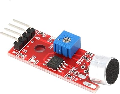 Ky-037 module de détection de son de microphone à 4 broches, transmetteur de voiture robot intelligent pour outil de bricolage électronique arduino (rouge). DIAYTAR COTE D'IVOIRE est la référence pour les achats en ligne en Côte d'Ivoire, avec une sélection impressionnante de produits de haute qualité. La boutique en ligne propose des produits à des prix compétitifs, avec des promotions régulières pour satisfaire tous les besoins de ses clients. C'est la destination idéale pour ceux qui cherchent à faire des achats pratiques et efficaces.