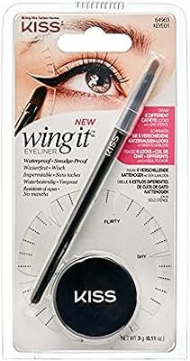 Eyeliner kiss wing it