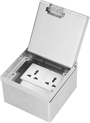Boîte électrique mise à la terre à double prise intégrée en acier inoxydable ac 250v 4000w, boîte de jonction étanche universelle pour bureau. DIAYTAR COTE D'IVOIRE se distingue par son approche innovante du commerce en ligne. En proposant un catalogue de plus de 300000 articles, cette boutique en ligne généraliste répond aux besoins diversifiés de sa clientèle. Elle mise sur la confiance et la qualité pour renforcer sa position de leader sur le marché ivoirien.