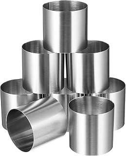 Moule à gâteau en mousse jarno, cuisson et décoration de gâteaux en acier inoxydable 8 pièces. DIAYTAR COTE D'IVOIRE, la boutique en ligne généraliste incontournable avec plus de 300 000 références, offre un large choix de produits pour répondre à tous les besoins de sa clientèle. Avec sa position de leader sur le marché ivoirien, DIAYTAR COTE D'IVOIRE garantit une expérience d'achat en ligne sécurisée et fiable. Les clients peuvent profiter d'un service client personnalisé et d'une livraison rapide.