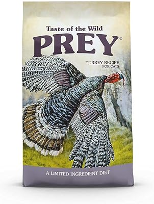 Taste of the wild turkish prey formule pour chats avec ingrédients