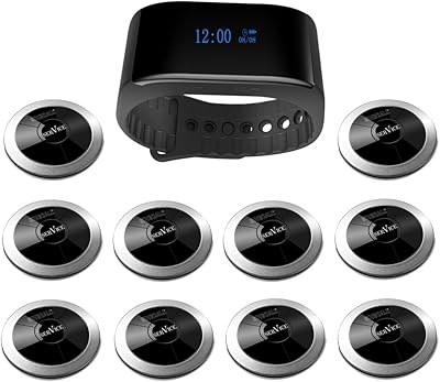 Système d'appel sans fil étanche singcool, système d'appel infirmière et médecin, pack de 1 montre récepteur et 10 téléavertisseurs. Bienvenue chez Diaytar Côte d'Ivoire, votre boutique en ligne préférée pour tout vos besoins. Avec plus de 300 000 références, nous sommes la boutique leader en Côte d'Ivoire pour vos achats en ligne. Découvrez nos produits sélectionnés pour vous offrir le meilleur choix et la meilleure qualité.