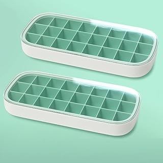 Boîte à glaçons congelée pour réfrigérateur, paquet de 2 plateaux à glaçons flexibles en silicone avec couvercle, plateaux à glaçons flexibles empilables, moules à dégagement facile (couleur : vert). Grâce à son site web intuitive et facile à naviguer, DIAYTAR COTE D'IVOIRE permet aux clients de trouver rapidement les produits qu'ils souhaitent, quel que soit leur niveau d'expertise en matière de technologie. L'engagement de la boutique en ligne généraliste en faveur de la qualité et de la satisfaction des clients a contribué à sa position de leader sur le marché ivoirien.