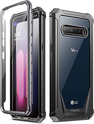Coque conçue par la série poetic guardian pour lg v60 thinq, coque pare-chocs hybride intégrale avec protection d'écran intégrée, noir/transparent. DIAYTAR COTE D'IVOIRE, boutique en ligne généraliste avec plus de 300000 références, est la boutique leader en Cote d'Ivoire, offrant une large gamme de produits à ses clients. La boutique propose des articles allant de l'électronique à la mode en passant par les produits de maison. Avec une telle variété, DIAYTAR COTE D'IVOIRE est devenue la destination de choix pour les consommateurs ivoiriens.