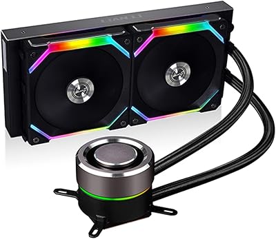Refroidisseur de liquide lian li galahad 240 slp avec sl unifan - noir
