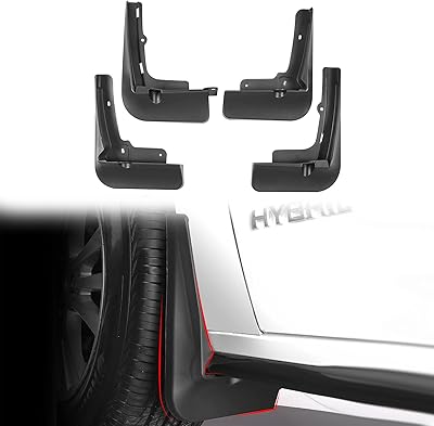 Aomsazto garde-boue pour toyota sienna 2021 2022 bavettes avant et arrière garde-boue noir