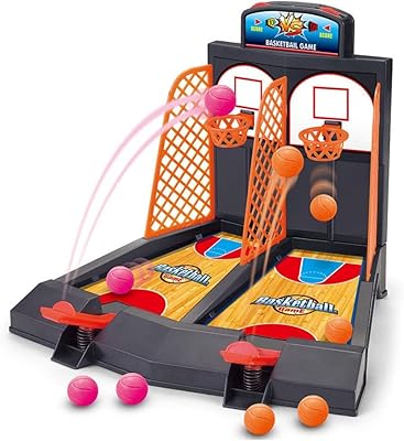 Mini jeu de tir de basket-ball de bureau, ensembles de jouets de tir au doigt d'arcade classiques pour enfants de 3 ans et plus et adultes, jeu de catapulte de table de bureau intérieur et compétition familiale, jouet de sport amusant, cadeau idéal, soulagement du stress. DIAYTAR COTE D'IVOIRE propose une expérience d'achat en ligne unique et personnalisée pour répondre à vos besoins spécifiques. Avec notre système de recherche avancé, vous pouvez trouver facilement ce que vous recherchez parmi nos plus de 300 000 références de produits. Notre équipe est toujours prête à vous aider pour vous offrir la meilleure expérience d'achat possible.