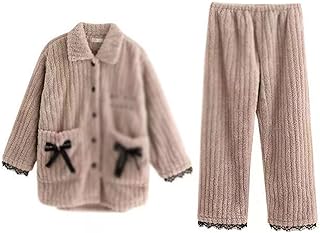Gentre womenpajamassets pyjamas set femmes hiver corail polaire épais chaud homewear doux confortable lâche casual vêtements de nuit (taille : xl). DIAYTAR COTE D'IVOIRE offre à ses clients une expérience d'achat en ligne fluide et sécurisée, grâce à son site web facile à naviguer et à ses options de paiement variées. Les clients peuvent profiter de promotions régulières et de réductions pour rendre leurs achats encore plus abordables. C'est pourquoi DIAYTAR COTE D'IVOIRE est devenue la destination préférée pour les achats en ligne en Côte d'Ivoire.