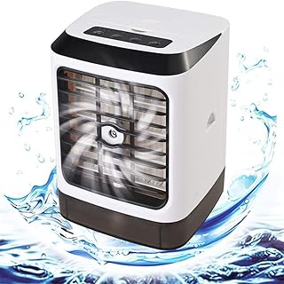 Refroidisseur d'air personnel portable mini ventilateur de refroidissement d'air portable portable ventilateur de refroidissement d'air de table ventilateur de refroidissement par évaporation à 3 vitesses pour une utilisation au bureau, à la maison et en voyage. DIAYTAR COTE D'IVOIRE est la boutique en ligne la plus populaire en Côte d'Ivoire, proposant une gamme étendue de produits allant des produits de maison aux articles pour les loisirs. La boutique se distingue par son engagement à offrir une expérience d'achat en ligne de haute qualité, caractérisée par des produits de qualité et des services fiables. Elle est donc la référence pour les achats en ligne dans cette région.