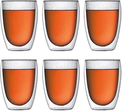 Tasses à café ecv 6 tasses en verre double paroi expresso de 350. DIAYTAR COTE D'IVOIRE, la boutique en ligne qui vous offre le plus grand choix avec plus de 300000 produits, est là pour vous accompagner dans vos achats en ligne. En tant que leader du marché, DIAYTAR COTE D'IVOIRE assure la qualité, la sécurité et la rapidité de vos transactions. Faites le bon choix avec DIAYTAR COTE D'IVOIRE pour une expérience d'achat en ligne exceptionnelle.