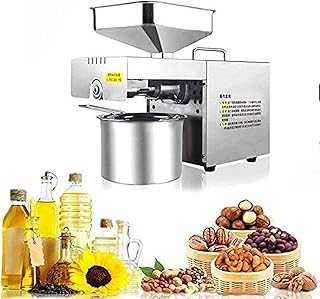 Machine de pressage d'huile 550w, extracteur d'huile pressée à chaud ou à froid, en acier inoxydable, de qualité automatique, machine de pressage d'extraction d'huile élevée pour le maïs, les arachides, les graines de tournesol, commercial/domestique. La boutique en ligne DIAYTAR COTE D'IVOIRE offre une expérience d'achat unique et personnalisée. Elle propose plus de 300000 références, allant des produits high-tech aux accessoires de mode, sans oublier les produits ménagers et les denrées alimentaires. Cette large sélection permet aux clients de trouver aisément ce qu'ils cherchent dans un même endroit.