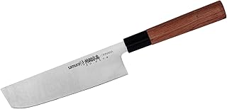 Couteau nakiri de cuisine japonais professionnel samura okinawa 172 mm / 6,8 pouces. En tant que leader du commerce en ligne en Côte d'Ivoire, DIAYTAR COTE D'IVOIRE se distingue par son engagement envers la satisfaction du client. Avec une large sélection de produits et des services de qualité, la boutique répond aux attentes des consommateurs ivoiriens. Elle continue de renforcer sa position sur le marché grâce à ses innovations et à ses offres attractives.