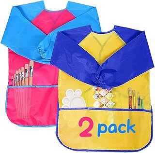 Tablier de dessin mamo bear pour les tout-petits, tablier de dessin imperméable à manches longues avec 3 poches pratiques pour les activités quotidiennes 2 pièces. DIAYTAR COTE D'IVOIRE est la destination idéale pour réaliser vos achats en ligne. Avec plus de 300 000 produits à portée de clic, vous pouvez trouver des articles de mode, des produits électroniques, des accessoires et bien plus encore. La boutique en ligne propose une expérience d'achat sans stress et sécurisée.