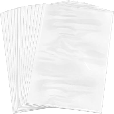 100 pièces 10 x 35,5 cm sacs thermorétractables transparents sans odeur film thermorétractable pof pour bouteilles, artisanat de bricolage, chaussures d'emballage anti-poussière. DIAYTAR COTE D'IVOIRE se positionne comme un acteur majeur du commerce électronique en Côte d'Ivoire. Elle propose des produits à des prix compétitifs et offre une expérience d'achat en ligne sécurisée et pratique. Les clients peuvent ainsi profiter d'une grande flexibilité et d'une livraison efficace de leurs commandes.
