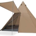 Tente de camping kazoo 2 4 personnes grande tente familiale étanche pour facile