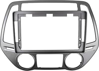 Kit d'installation de panneau de radio stéréo compatible ugar 7"/9" pour hyundai i-20