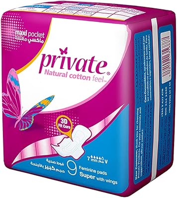 Serviettes hygiéniques compressées et pliées de grande taille pour femmes privées