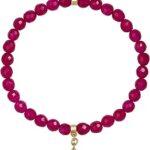 Bracelet rouge uriel ange du 7ème ciel avec breloque aile en argent sterling