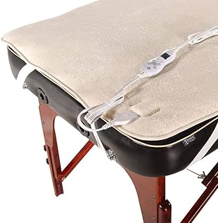 Coussin chauffant en peluche ultra doux master massage pour table, couverture chauffante électrique