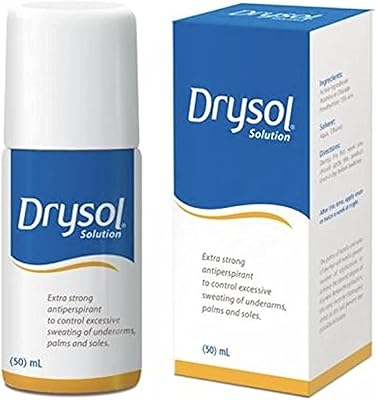 Solution drysol 50 ml pour transpiration excessive