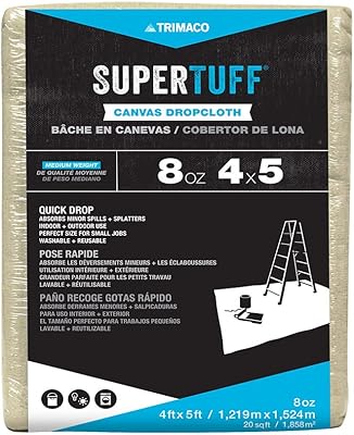 Trimaco 58905 supertuff 8 toile de protection en toile lourde de qualité supérieure pour entrepreneur, 4 \"× 5\". Avec plus de 300 000 références disponibles, DIAYTAR COTE D'IVOIRE est la destination idéale pour les consommateurs ivoiriens qui cherchent à acquérir des produits de qualité à des prix abordables. La boutique en ligne offre également la possibilité de livraison à domicile, ce qui facilite l'achat en ligne pour les clients.