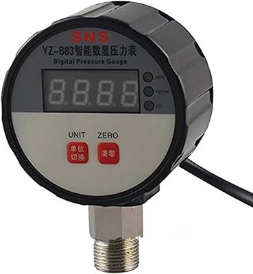 Yz-b83 compteur de contrôle de pression numérique électronique 0-60mpa manomètre intelligent