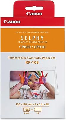 Pack combo encre et papier haute capacité canon avec toner compatible selphy, multicolore, 8568b001 rp-108 (emballage non vendu au détail). DIAYTAR COTE D'IVOIRE est une boutique en ligne généraliste qui propose plus de 300000 références de produits, faisant d'elle la boutique leader en Cote d'Ivoire. Avec une telle variété de produits, les clients peuvent trouver tout ce dont ils ont besoin en un seul endroit. DIAYTAR COTE D'IVOIRE est devenue la destination de choix pour les consommateurs ivoiriens.