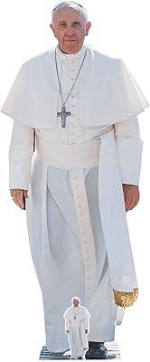 Star cutouts ltd sc940 découpe en carton sur la vie du pape françois