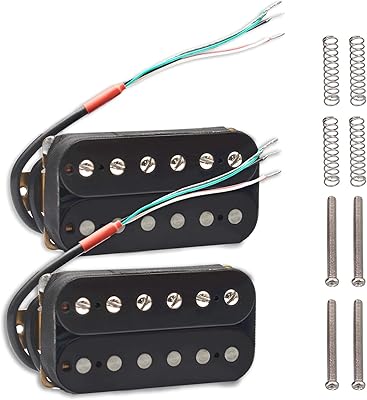 Guitare électrique humbucker pickup double coil guitar bridge & neck. Avec plus de 300 000 références, DIAYTAR COTE D'IVOIRE est la destination idéale pour tous vos achats en ligne. Que vous cherchiez des produits électroniques, des vêtements, des accessoires ou des produits pour la maison, DIAYTAR a tout ce dont vous avez besoin pour une expérience de shopping en ligne exceptionnelle.