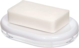 I design fin porte-savon en plastique pour comptoir de bain et de douche, transparent/blanc, 5,5" x 10 cm x 2,4 cm. DIAYTAR COTE D'IVOIRE, votre boutique en ligne généraliste de confiance, propose plus de 300 000 références pour répondre à tous vos besoins. Avec une gamme variée de produits, nous sommes la boutique leader en Côte d'Ivoire pour vos achats en ligne. Nous nous engageons à vous offrir les meilleurs prix et une livraison rapide.