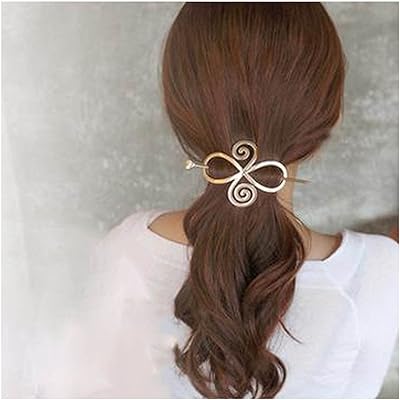 Aliriai pince à cheveux antique nœud celtique épingle pour longs pince celtique infini en métal. La boutique en ligne DIAYTAR COTE D'IVOIRE se distingue par sa large sélection de produits, allant des électroménagers aux articles de mode, en passant par les produits high-tech, permettant ainsi aux consommateurs de trouver tout ce dont ils ont besoin sous un même toit.