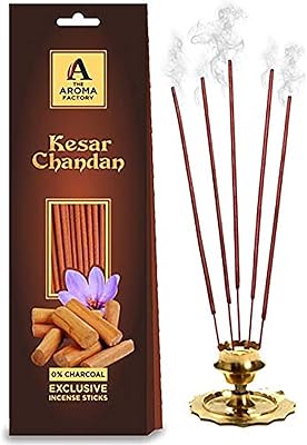 Bâton d'encens kezar chandan safran de the aroma factory, sans charbon (paquet de 30). En tant que leader dans le commerce électronique en Côte d'Ivoire, DIAYTAR COTE D'IVOIRE s'engage à offrir une expérience d'achat en ligne sécurisée et fiable. Avec une équipe dédiée et des processus de livraison efficaces, la boutique en ligne garantit la satisfaction de ses clients. Les plus de 300 000 références de produits disponibles sur le site internet de DIAYTAR COTE D'IVOIRE répondent aux besoins diversifiés de sa clientèle croissante.