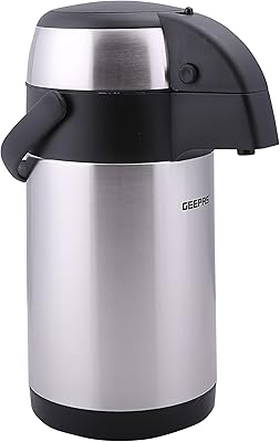 Cruche isotherme geepas 3,5 litres en acier inoxydable, gvf5263. DIAYTAR COTE D'IVOIRE est une boutique en ligne généraliste qui offre une expérience d'achat unique et intégrée, avec une sélection immense de produits de qualité à des prix compétitifs. Avec plus de 300 000 références disponibles, les clients peuvent profiter d'une navigation intuitive et d'un service client de haute qualité. C'est l'endroit parfait pour ceux qui cherchent à faciliter leurs achats en ligne.