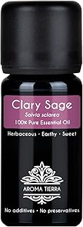Huile essentielle de sauge sclarée - aroma tierra - pure, naturelle - 10