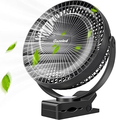 Ventilateur à clipser, ventilateur portable 10 000 mah pour poussette de bébé, ventilateur de poussette de 8 pouces (jusqu'à 24 heures d'utilisation), ventilateur usb, ventilateur extérieur à refroidissement rapide à 4 vitesses, ventilateur à piles pour chambre à coucher, bureau, camping, noir lame. La boutique en ligne DIAYTAR COTE D'IVOIRE met en avant une navigation intuitive et une expérience d'achat agréable pour tous ses utilisateurs, avec des options de paiement sécurisées et des réductions régulières.
