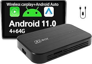 Adaptateur carplay sans fil 4 en 1 avec système android 11 4+64g carplay
