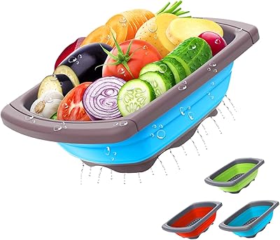 Crépine de cuisine pliable - crépine d'évier de cuisine en silicone avec poignées extensibles pour légumes, fruits, pâtes (bleu). Avec plus de 300 000 références disponibles, Diaytar Côte d'Ivoire est la destination idéale pour les clients à la recherche d'une grande variété de produits en ligne. Cette boutique en ligne généraliste s'efforce de maintenir des stocks constants pour garantir la disponibilité des produits. Elle met également en place des systèmes de paiement sécurisés pour protéger les transactions en ligne de ses clients.