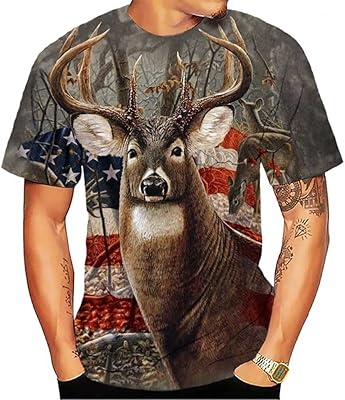 T-shirt imprimé 3d pour homme - t-shirt graphique cool et amusant taille s-3xl