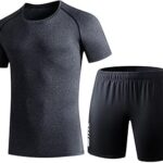 Ensemble de chemise de sport pour hommes pour l'entraînement, le basket-ball, le football