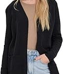 Cardigan en tricot à manches longues lillie pour femme